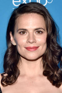 Hayley Atwell at the Disney+ Showcase during Disney's D23 Expo 2019 in Anaheim, California.