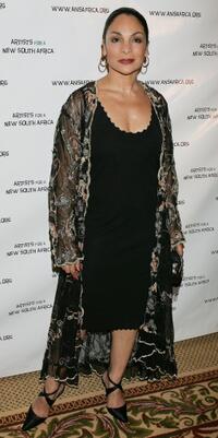 Jasmine Guy at the Archbishop Desmond Tutu's 75 birthday gala fundraiser Tutu - One Amazing Night of Celebration.