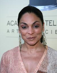 Jasmine Guy at the BAFTA/LA-Academy of Television Arts and Sciences Tea Party.