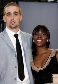 Claire-Hope Ashitey and Guest at the premiere of "Children Of Men" during the 63rd Venice Film Festival.