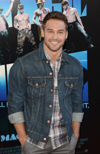Ryan Guzman at the closing night gala premiere of "Magic Mike" during the 2012 Los Angeles Film Festival in California.