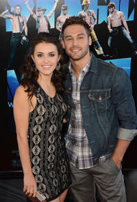 Kathryn McCormick and Ryan Guzman at the closing night gala premiere of "Magic Mike" during the 2012 Los Angeles Film Festival in California.