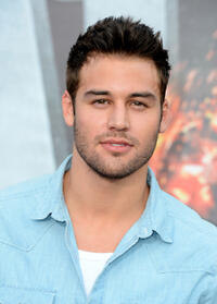 Ryan Guzman at the California premiere of "Battleship."