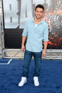 Ryan Guzman at the California premiere of "Battleship."