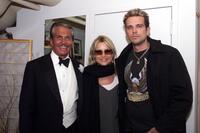 George Hamilton, Nicolette Sheridan and Ashley at the Broadway show "Chicago."