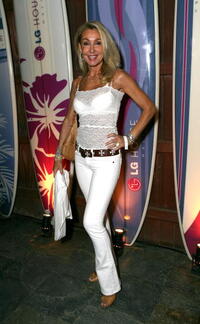 Linda Hamilton at the VH1 Back to School Party.