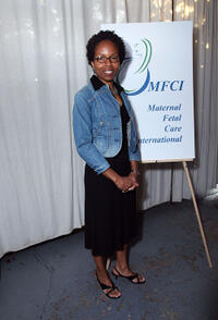 Lisa Gay Hamilton at the Maternal Fetal Care International (MFCI) in Los Angeles.