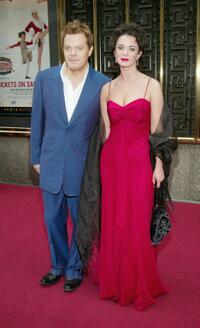 Eddie Izzard and Victoria Hamilton at the 57th Annual Tony Awards.