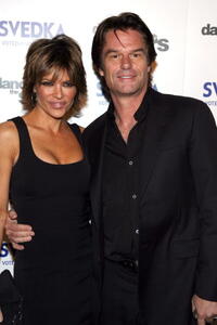 Harry Hamlin and Lisa Rinna at the "Dancing With The Stars Finale" after party.