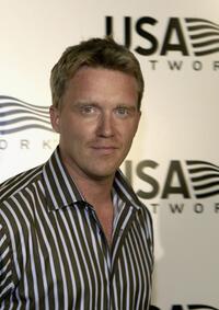 Anthony Michael Hall at the "US Open" opening night party.