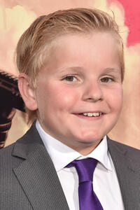 Brogan Hall at the premiere of "Baby Driver" in Los Angeles.