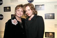 Elizabeth Ashley and Dagmara Dominczyk at the premiere of "The Five People You Meet In Heaven".