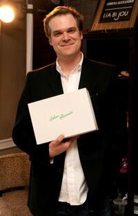 David Harbour at the HBO Luxury Lounge in honor of the 66th Annual Golden Globes.