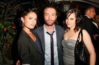 Samantha Gutstadt, Jacob Tierney and Emily Hampshire at the Alliance party during the 2010 Toronto Film Festival.