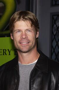 Joel Gretsch at the Shrek 2 DVD release party.
