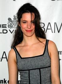 Rebecca Hall at the BAM and the Old Vic announcement for the Bridge Project Benefit.
