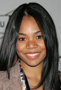Regina Hall at the grand opening of Equinox Fitness Club.