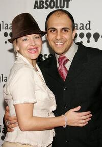 Cymbeline Smith and Anthony Azizi at the 17th Annual GLAAD Media Awards.