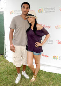 Cory C. Hardrict and Tia Mowry at the 21st A Time For Heroes Celebrity Picnic sponsored by Disney to benefit the Elizabeth Glaser Pediatric Aids Foundation in California.