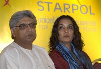Shabana Azmi and Javed Akhtar at the conference as part of a United Nations Childrens Fund (UNICEF).
