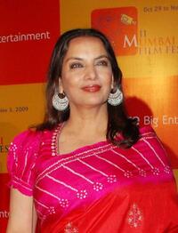 Shabana Azmi at the closing event of the 11th Mumbai Film Festival.