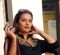 Shabana Azmi at the 11th Annual Mumbai Film Festival.