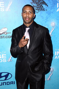 Omari Hardwick at the after party of 42nd NAACP Image Awards.