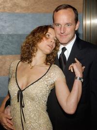 Jennifer Grey and Clark Gregg at the Atlantic Theater Company's 2005 Spring Gala.
