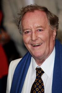 Robert Hardy at the after party of the London premiere of "Harry Potter And The Order Of The Phoenix."