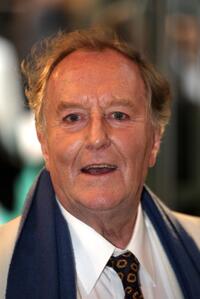 Robert Hardy at the after party of the London premiere of "Harry Potter And The Order Of The Phoenix."