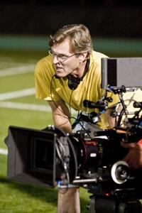 Director John Lee Hancock on the set of "The Blind Side."