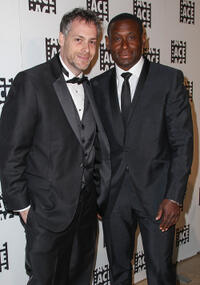 Editor Jordan Goldman and David Harewood at the 63rd Annual ACE Eddie Awards in California.