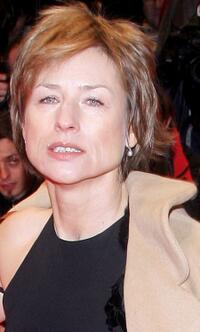 Corinna Harfouch at the premiere of "La Vie en Rose" during the opening night of 57th Berlin International Film Festival (Berlinale).