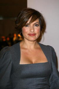 Mariska Hargitay at the Bryant Park during the Mercedes-Benz Fashion Week Spring 2008.