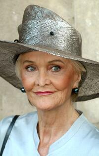 Sheila Hancock attends a memorial service of her husband, actor John Thaw.