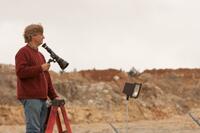 Director Lasse Hallstrom on the set of "Dear John."