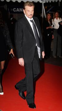 Johnny Hallyday at the 2008 NRJ Music Awards.