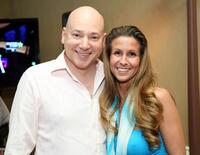 Evan Handler and Guest at the 67th Annual Golden Globe Awards.