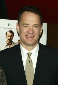 Tom Hanks at a private screening of “The Ladykillers” in New York City. 