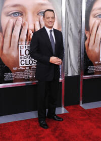 Tom Hanks at the New York premiere of "Extremely Loud & Incredibly Close."