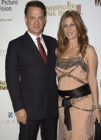 Tom Hanks and Rita Wilson at the 2nd annual "A Fine Romance" benefiting the Motion Picture and Television Fund.