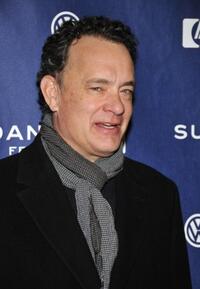 Tom Hanks at the premiere of "The Great Buck Howard" during the 2008 Sundance Film Festival.