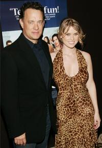 Tom Hanks and Alice Eve at the New York screening of "Starter For Ten."