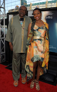 Louis Gossett Jr. and Barbara Eve Harris at the premiere of "Middle Of Nowhere" during the 2012 Los Angeles Film Festival.