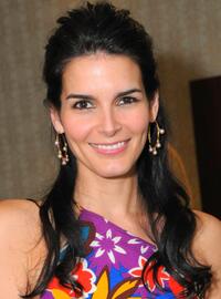 Angie Harmon at the Kara Ross NY Oscar Collection cocktail party.
