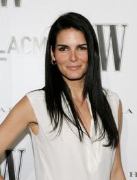 Angie Harmon at the Inaugural Avant-Garde Gala hosted by W Magazine and LACMA.
