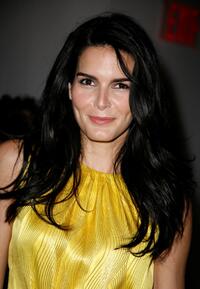 Angie Harmon at the Tory Burch Fall 2008 fashion presentation during the Mercedes-Benz Fashion Week Fall 2008.