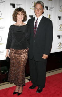 Mark Harmon and wife, actress Pam Dawber at the Golden Boot Awards.