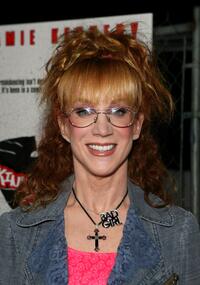 Kathy Griffin at the after party for the premiere of "Kickin It Old Skool."