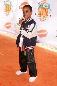 Khamani Griffin at the 19th Annual Kid's Choice Awards.
